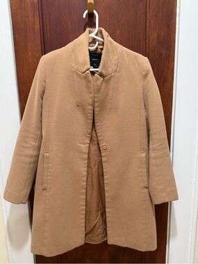 Forever 21 Camel Pea Coat